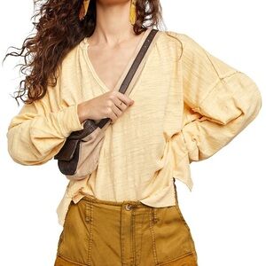 NWT FREE PEOPLE/WE THE FREE Vega Long Sleeve